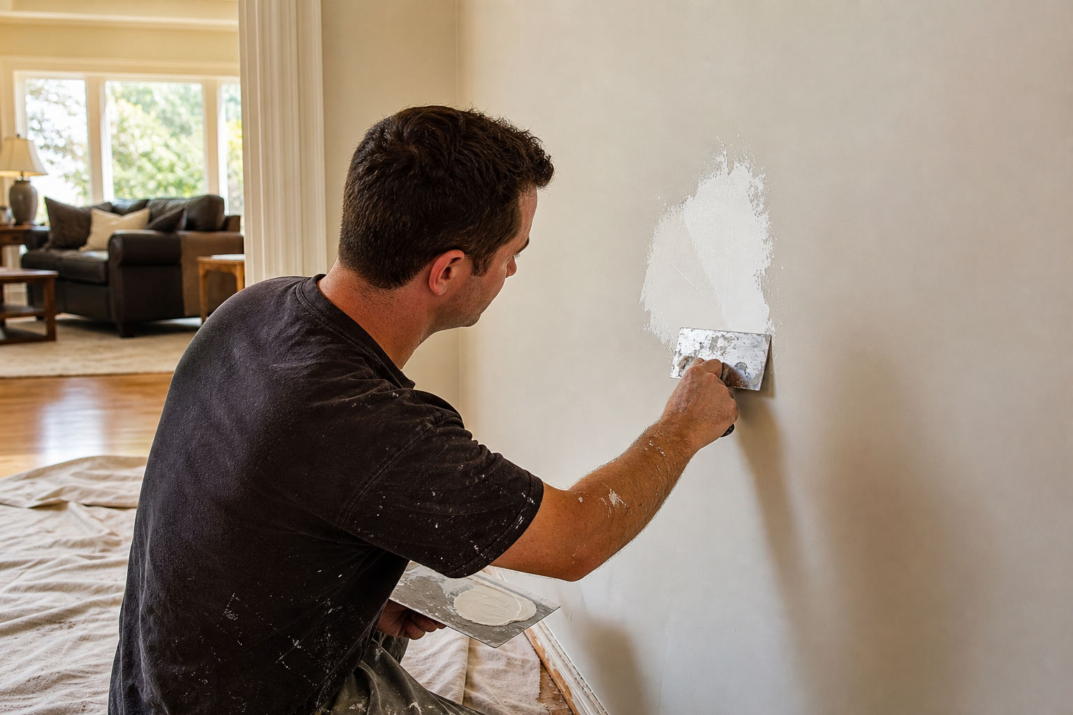 Drywall repair & patching